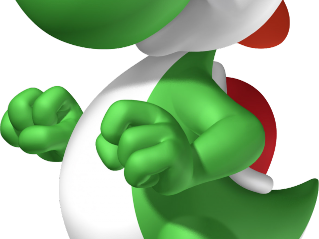 Yoshi Clipart Video Game Character - Yoshi Mario (640x480), Png Download