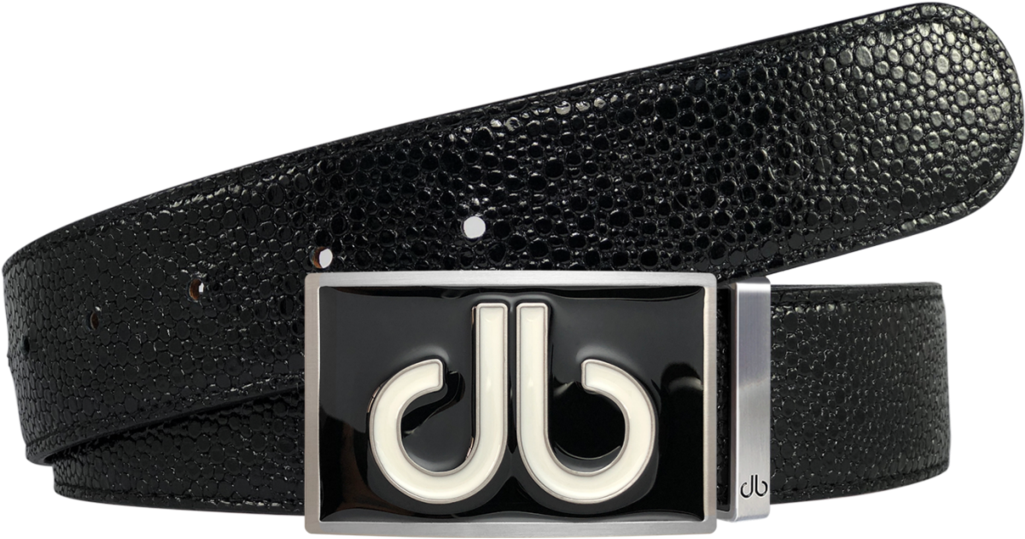 Black Stingray Texture Leather Belt - Belt (1024x1024), Png Download