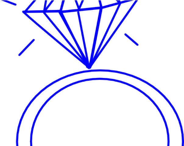 Ring Clipart Diamond Ring - Ring Clipart Transparent Background (640x480), Png Download