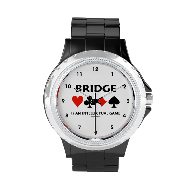 Bridge Is An Intellectual Game Wrist Watch - Medical Assistant Watches (650x650), Png Download