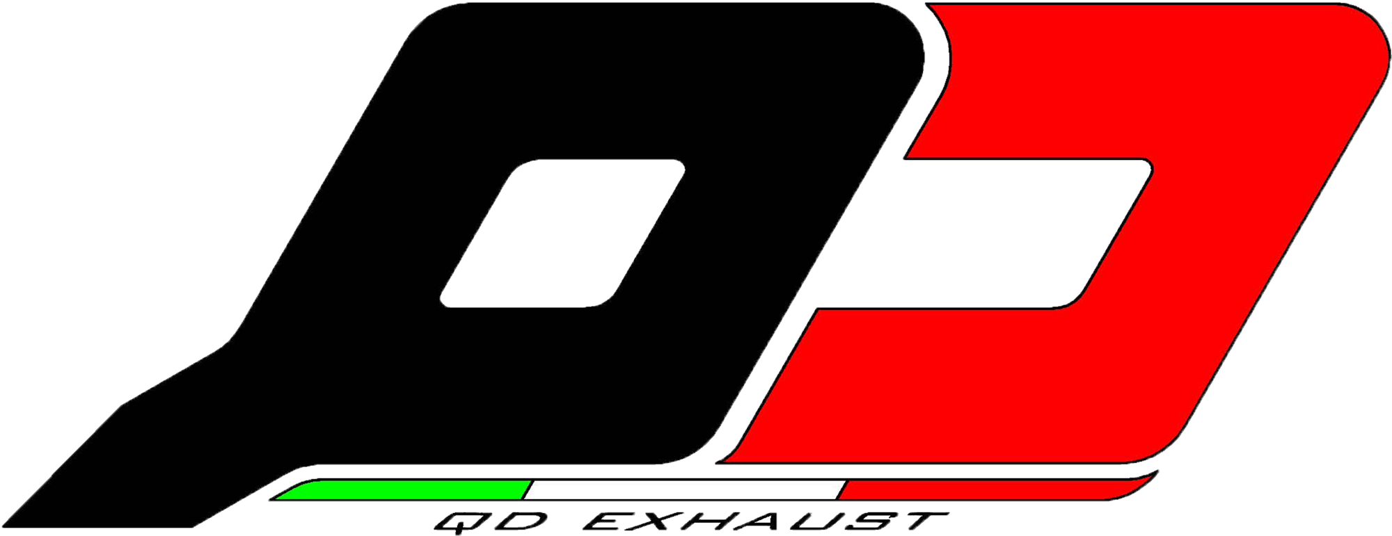 Qd - Qd Exhaust Logo (2000x771), Png Download