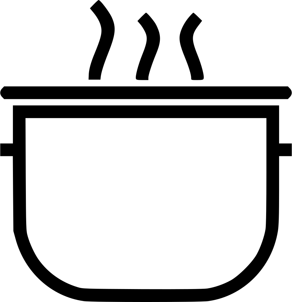 Cooking Pot Comments - Icon (948x980), Png Download