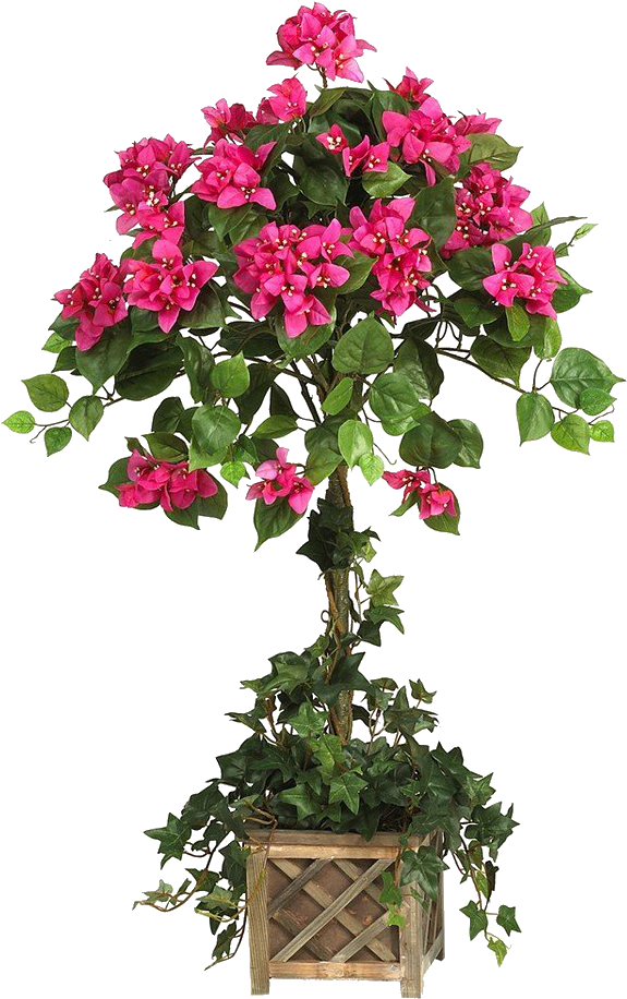 Artificial Flower Trees (670x1000), Png Download