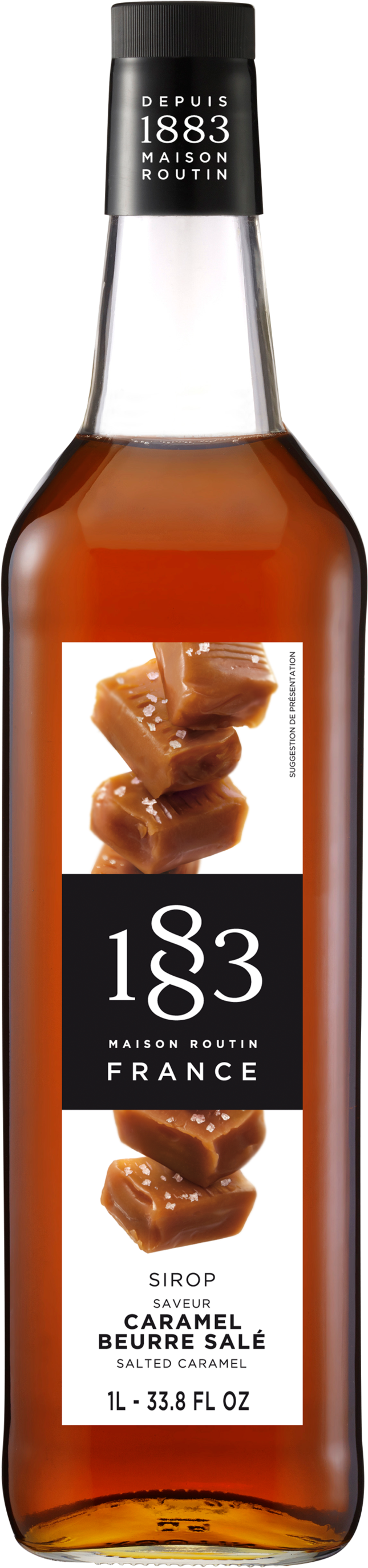 1883 Caramel Syrup (1000x3333), Png Download