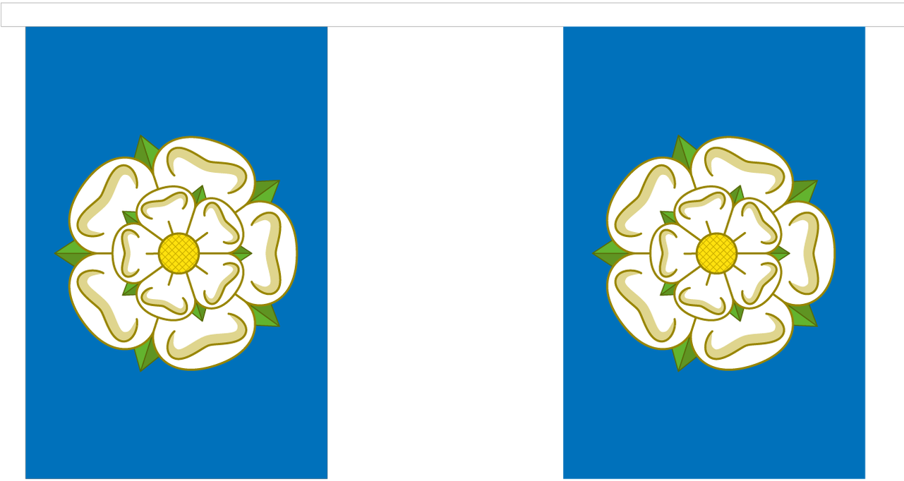 Image - Yorkshire White Rose (1280x740), Png Download
