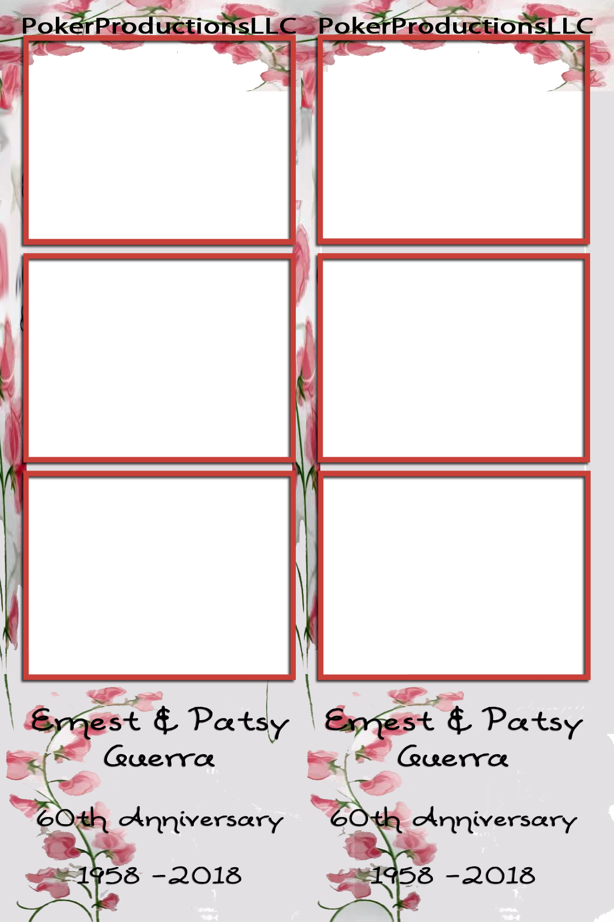 Picture Of A Custom Film Strips - Parallel (1210x1818), Png Download