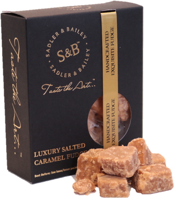 Luxury Gift Box Salted Caramel - Chocolate (1200x800), Png Download