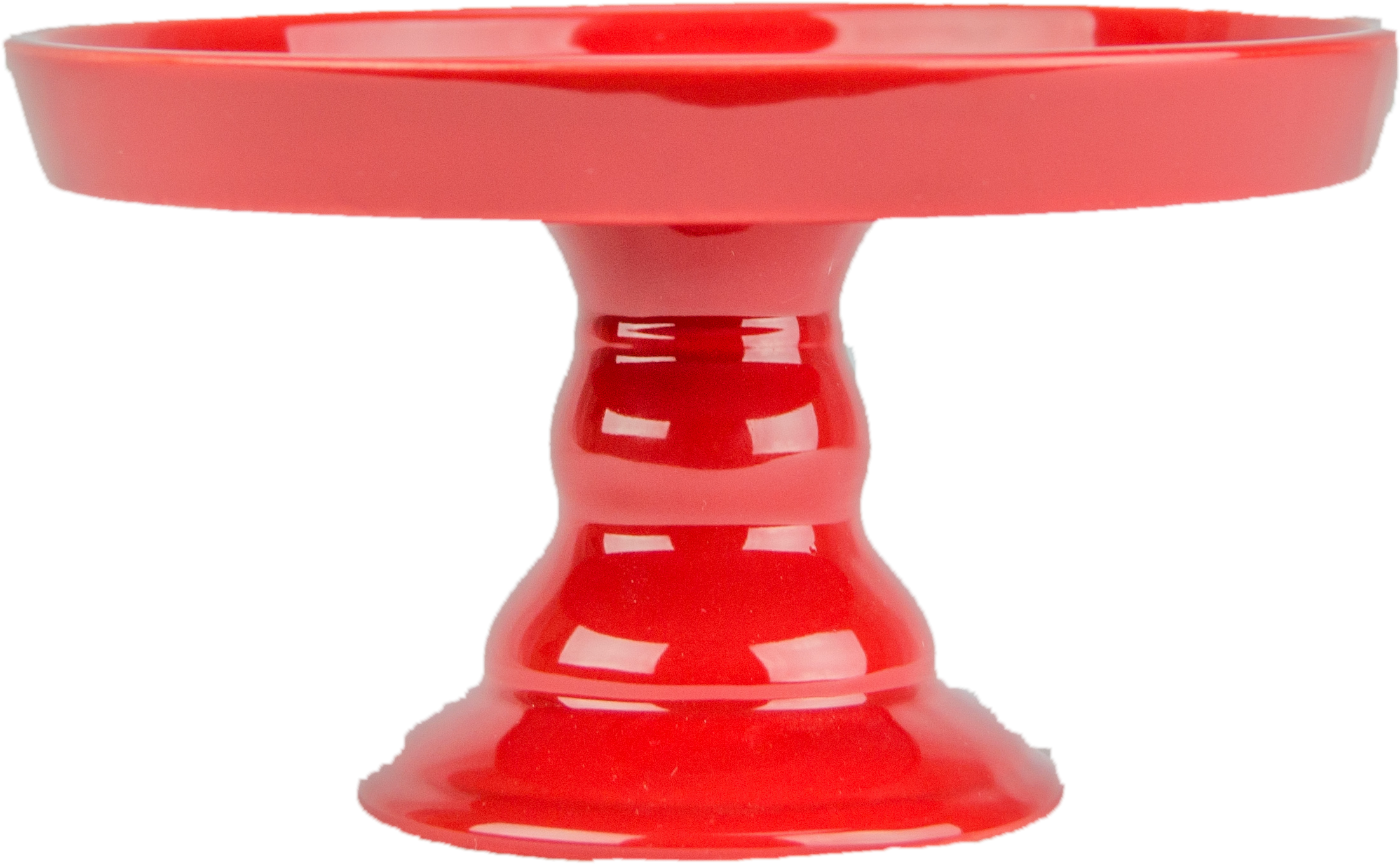 Small Red Ceramic With Clean Edge - Champagne Stemware (4508x2986), Png Download