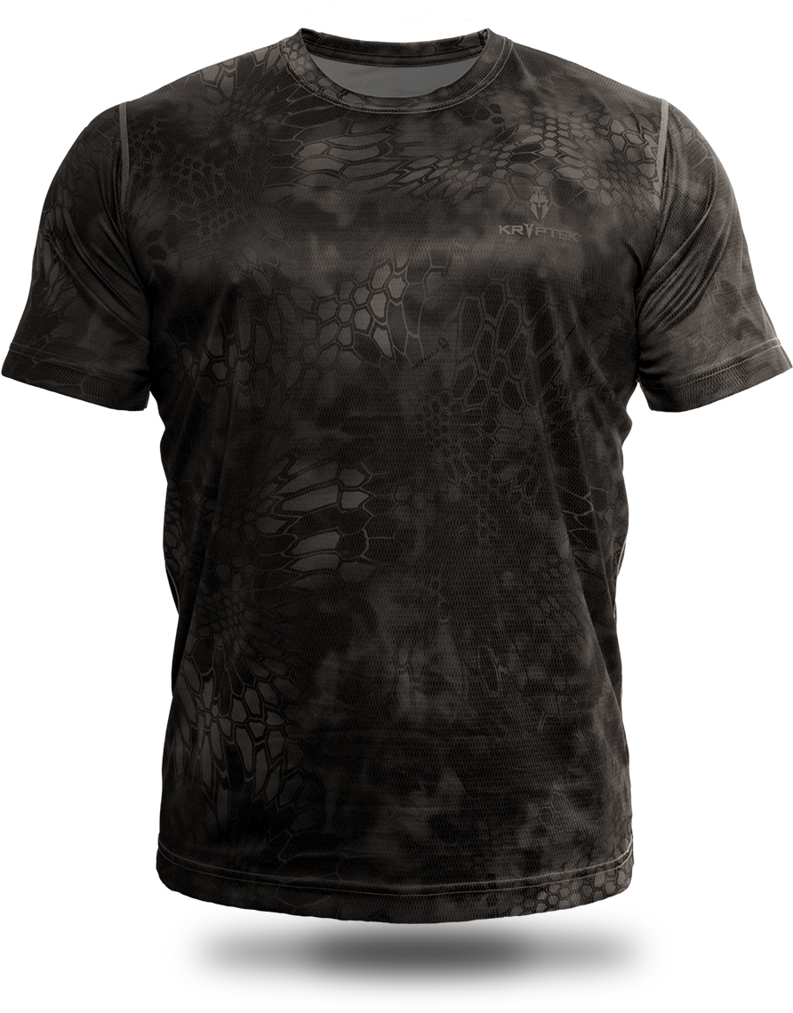 Typhon - Kryptek Men's Hyperion Short Sleeve Crew (892x1150), Png Download