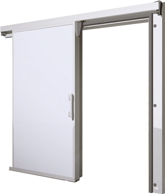 Hinged Or Sliding Insulated Doors - Sliding Door (800x800), Png Download