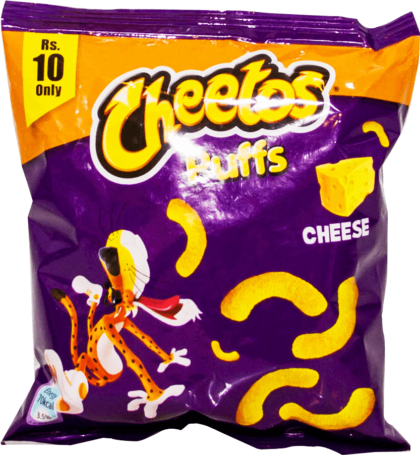 Cheetos Chips Puffs Cheese 14 Gm (1000x1000), Png Download