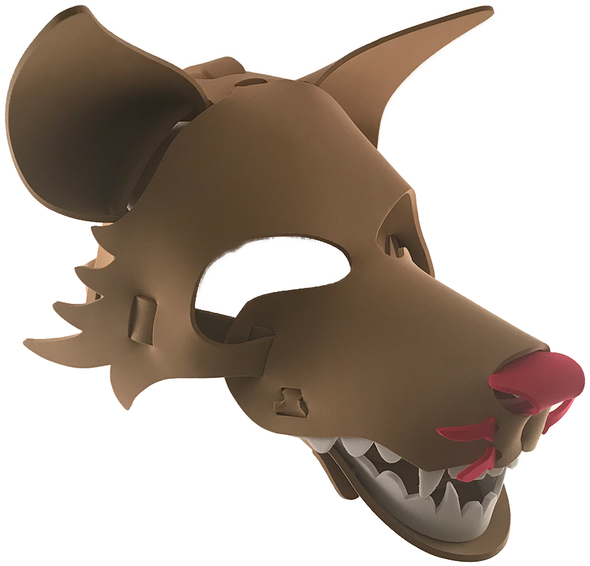Load Image Into Gallery Viewer, Wolf Masks (1000x1000), Png Download