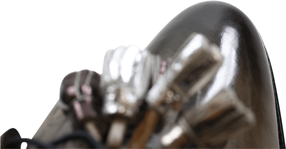 Derby Shoes Betty 6 Smoke Tassel Multi Crush Metal - Brush (1024x1024), Png Download