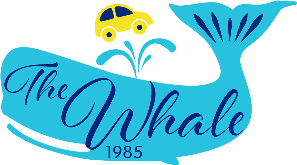 The Whale Car Wash Logo (1000x555), Png Download