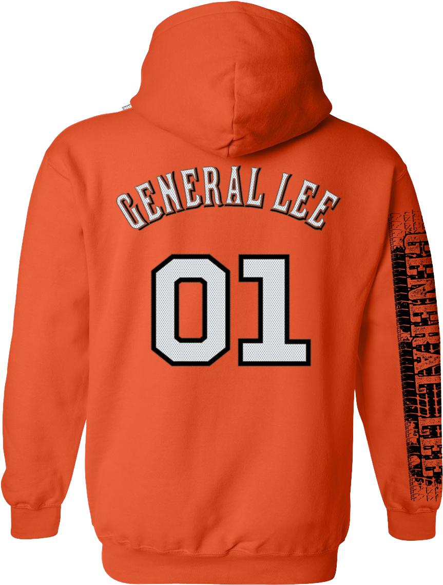 New “01 General Lee” Hoodie - Hoodie (1000x1250), Png Download