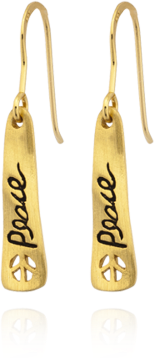 Reflective - " - Earrings (1024x1024), Png Download