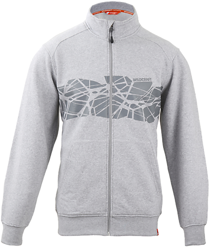 Wildcraft Men Men Sweatshirt Rock Print - Polar Fleece (490x735), Png Download