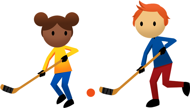 880 X 560 5 - Clip Art Floor Hockey (880x560), Png Download