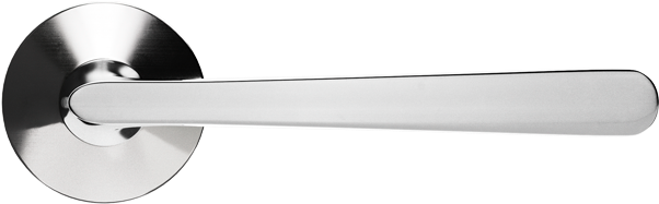 Interior Door Handle Ts 1 Chrome - Cylinder (650x650), Png Download