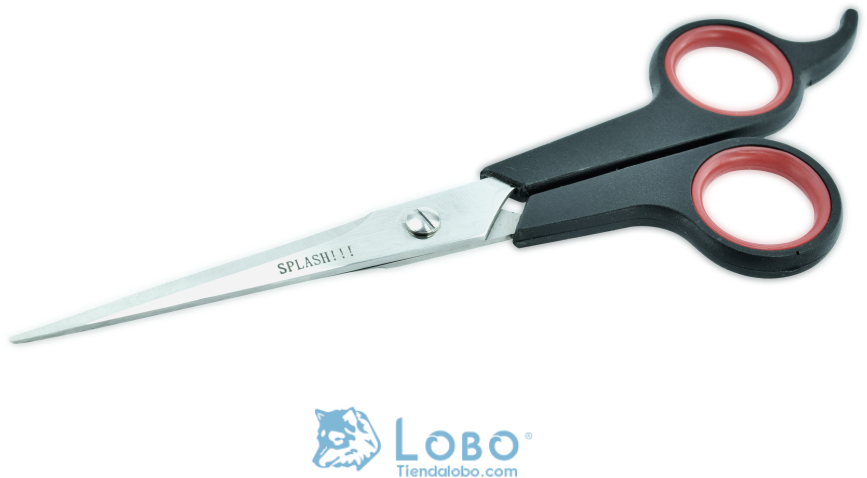 Tijera Peluquero Microdentada Acero Inoixidable Negro - Scissors (1000x666), Png Download