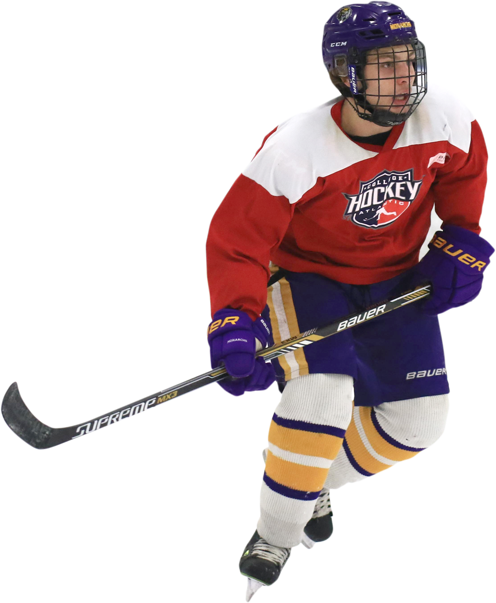 The Direction Of The Dream - College Ice Hockey (1000x1217), Png Download