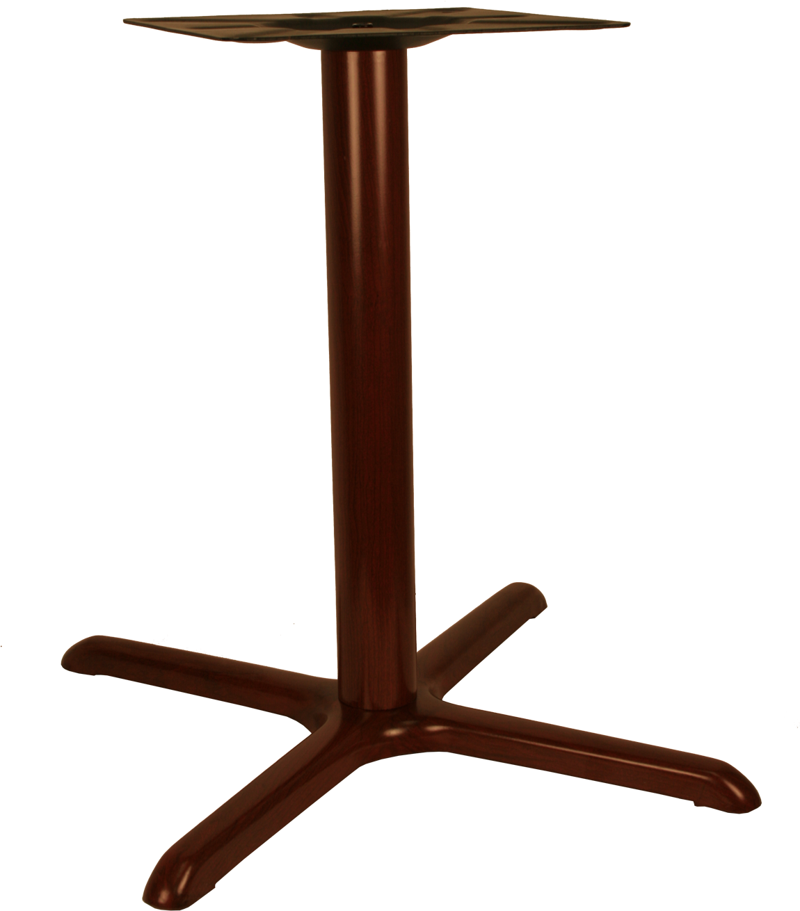 Stamped Steel Quick Ship “wood-grain” 36 X 36 X Table - End Table (1260x1542), Png Download