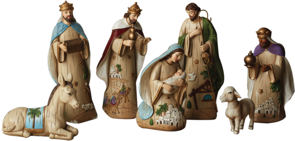 By Deseret Book Company - Nativity Scene (1000x1000), Png Download