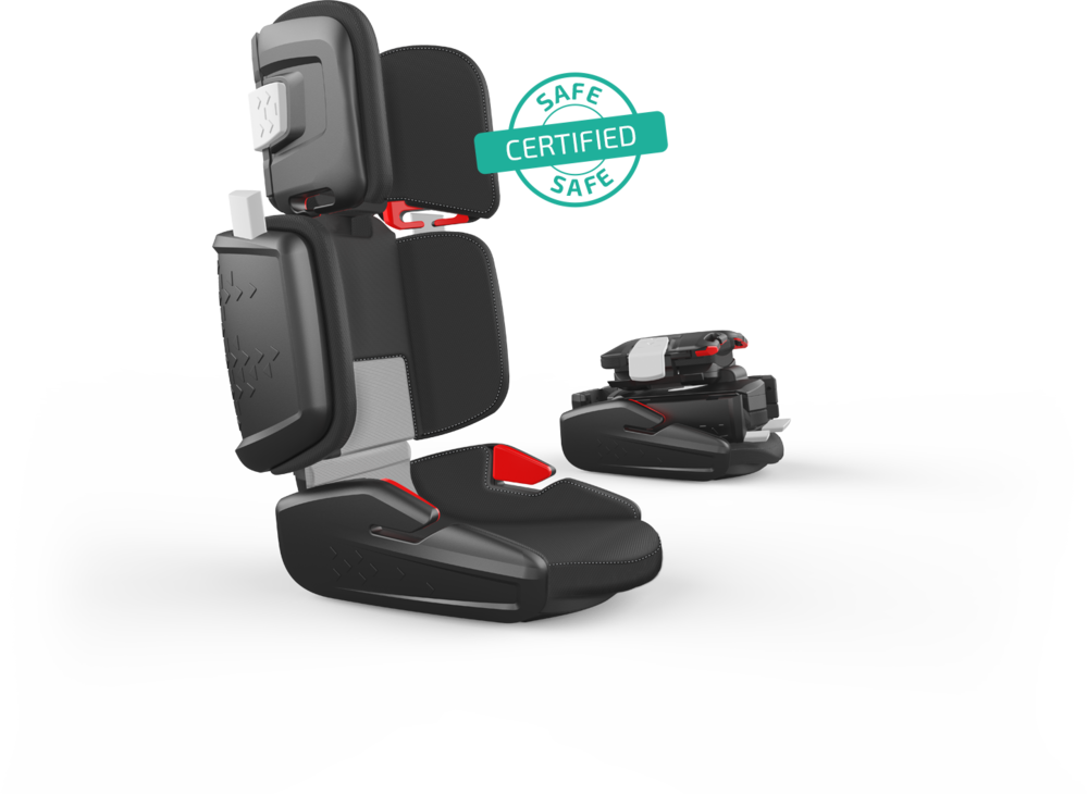 Certified - Mifold High Back Booster (1000x730), Png Download