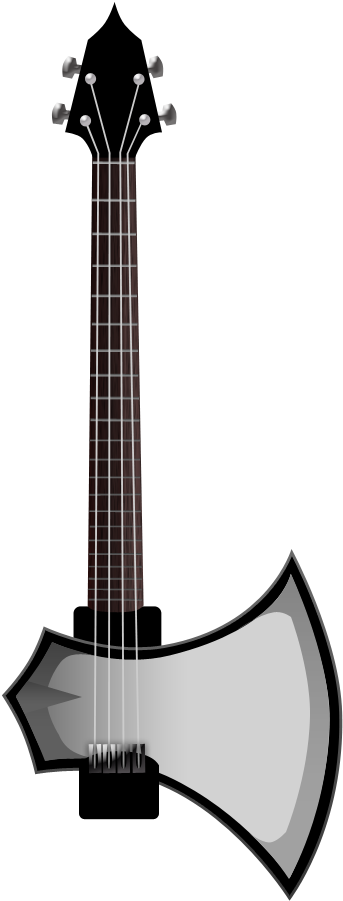 Free Vector Guitar Music Instrument Vector - Guitar Vector (360x906), Png Download