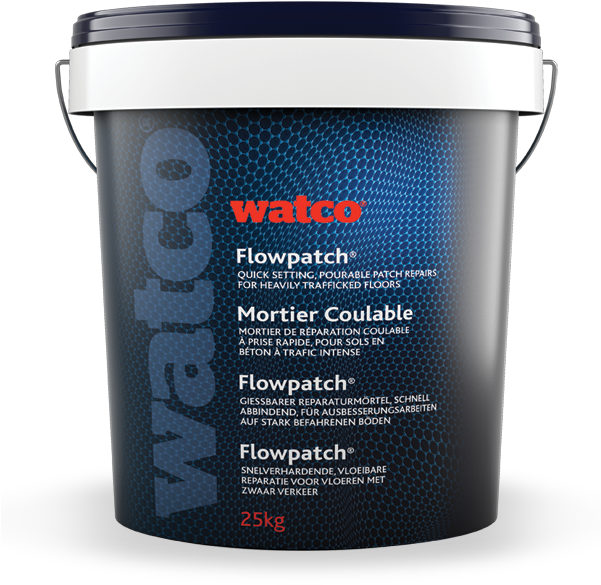 Flowpatch, A Self Levelling Concrete Patch Repair Material - Watco (600x600), Png Download