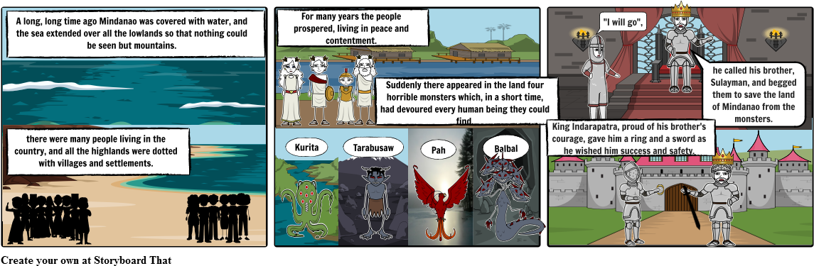 Indarapatra And Sulayman - Cartoon (1164x385), Png Download