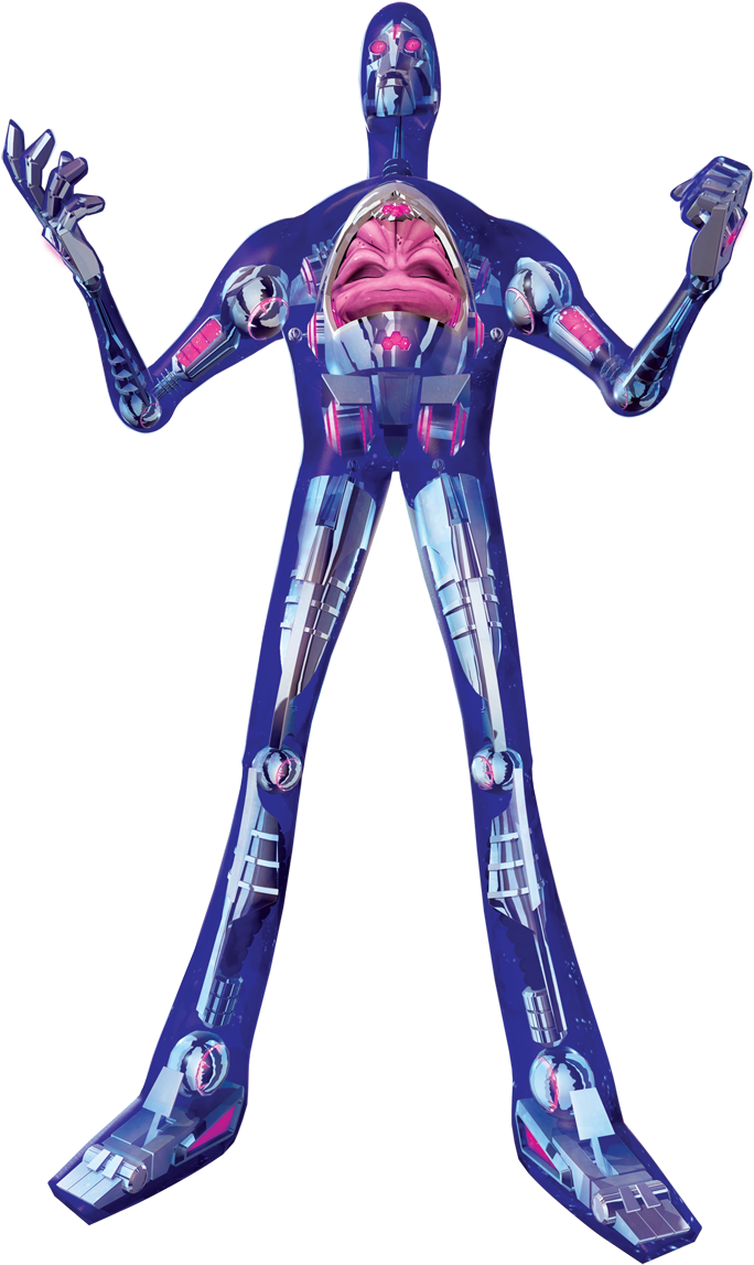 Kraangdroids - Tmnt 2012 Chrell (714x1181), Png Download