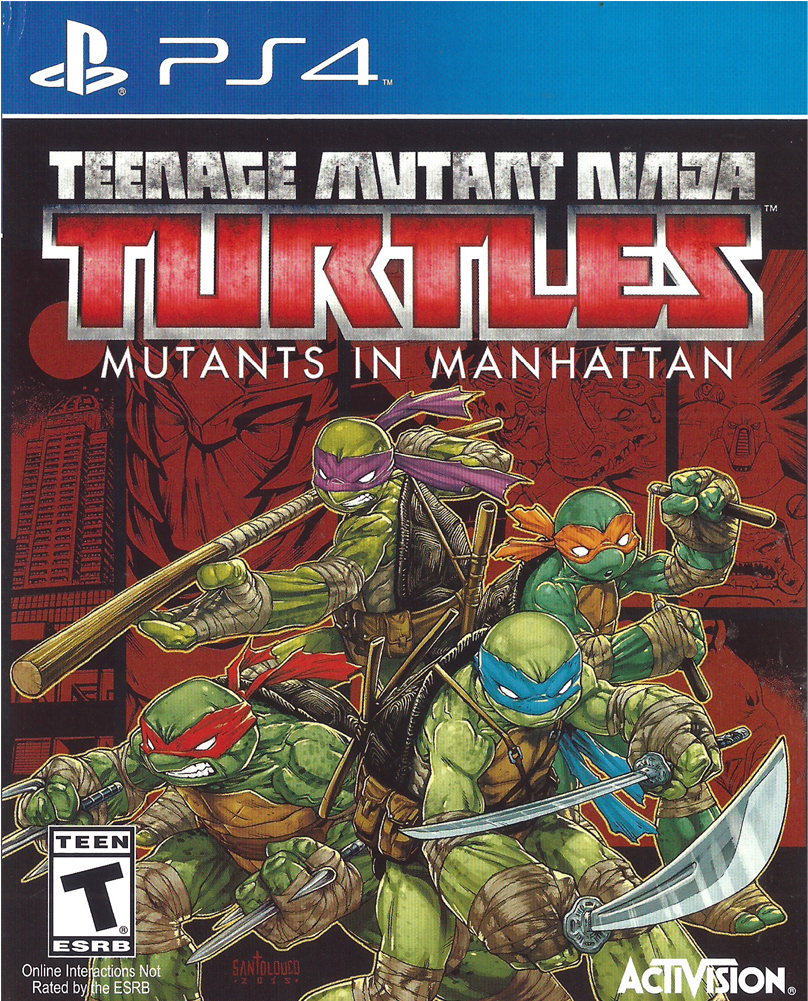Teenage Mutant Ninja Turtles Mutants In Manhattan - Ps4 Teenage Mutant Ninja Turtles (1000x1000), Png Download