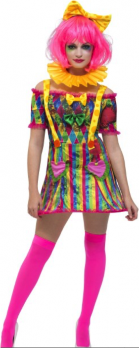 Lady Clown (700x700), Png Download
