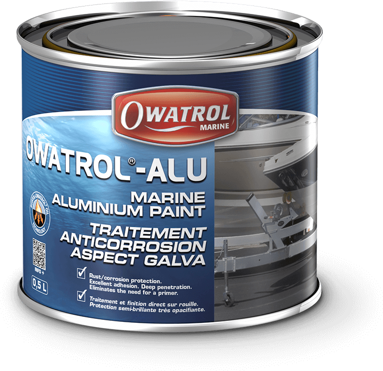 Owatrol Alu High Gloss Marine Aluminium Paint Finish - Aluminium Anti Corrosion Paint (900x1000), Png Download
