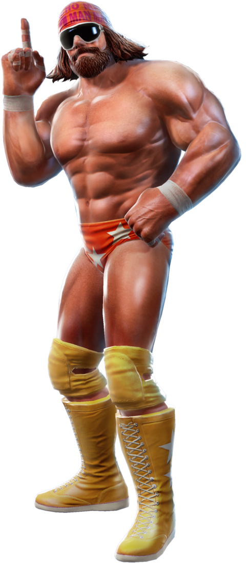 Randy Savage File - 80's Randy Savage (800x1198), Png Download