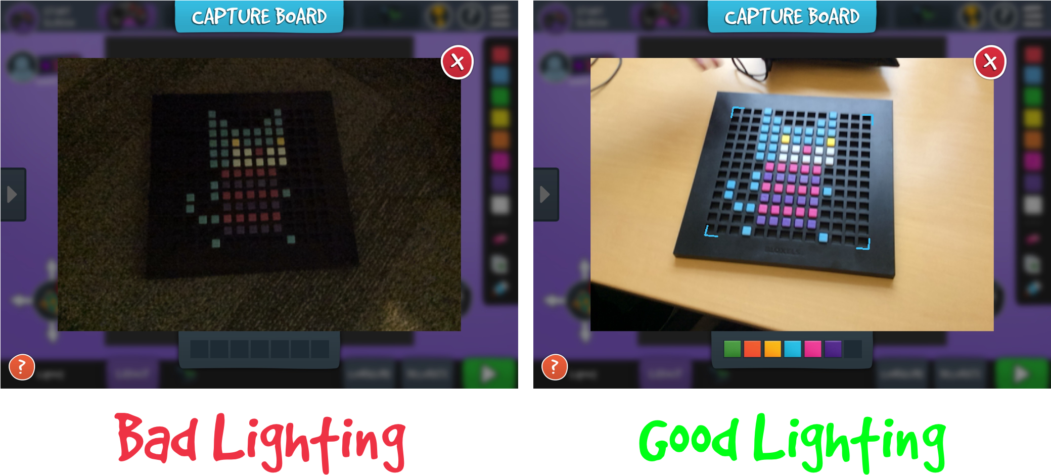 If You Can't See The Outline Of The Corner Cells Against - Bloxels Builder Unlocking Gameboard (2078x1004), Png Download