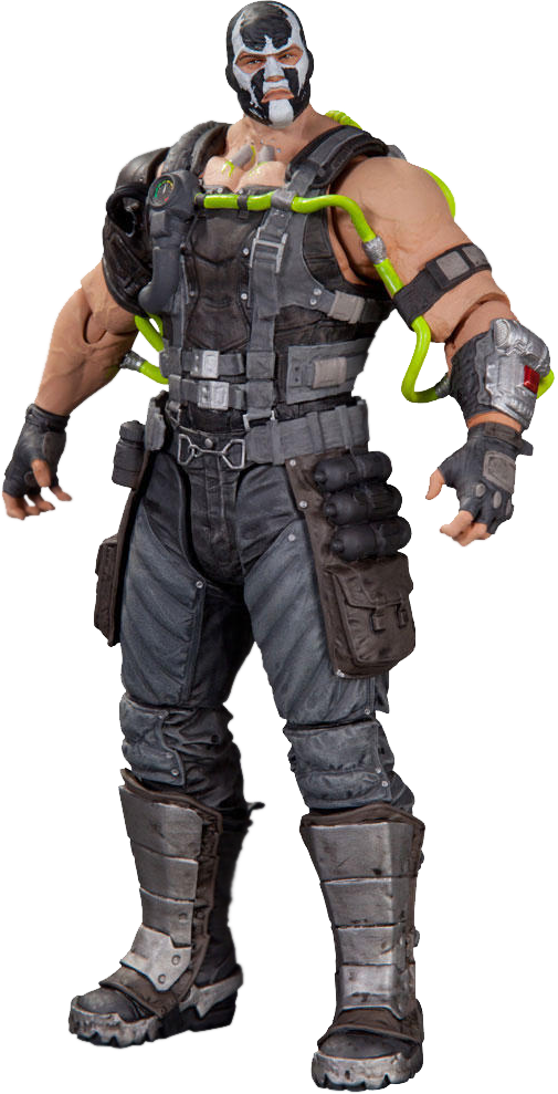 Source - - Bane Arkham Origins Figure (505x989), Png Download