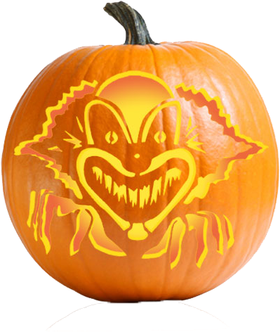 Many Eyes Pumpkin Carving (600x600), Png Download