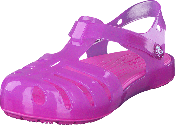 Crocs Children Crocs Isabella Sandal Ps Wild Orchid - Fisherman Sandal (705x505), Png Download