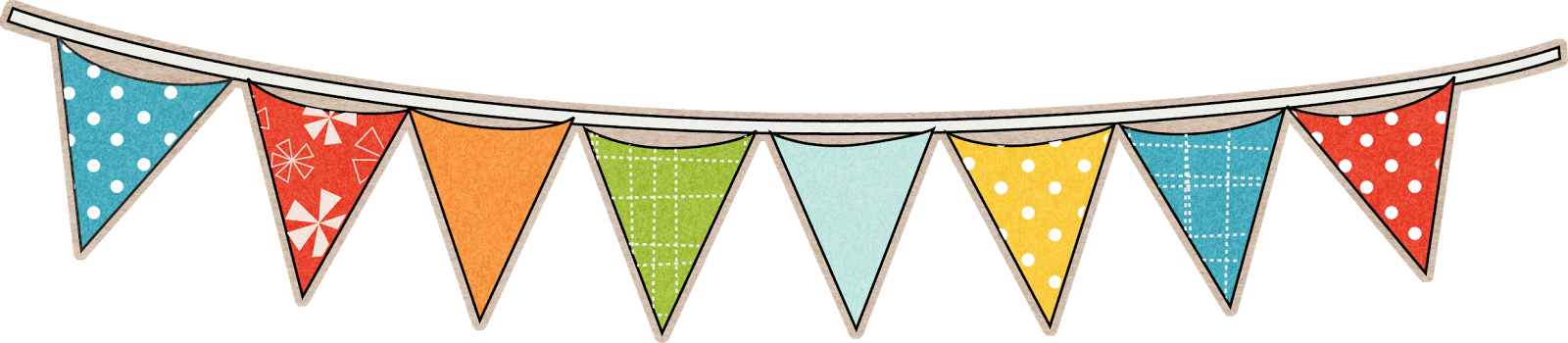 Using Bella Gypsy's Colorful "hold Your Horses" Kit - Scrapbook Png (1600x350), Png Download