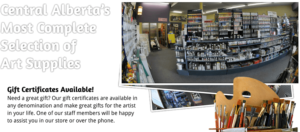 Central Alberta's Most Complete Selection Of Art Supplies - Alberta Art & Drafting Supplies Ltd (960x432), Png Download