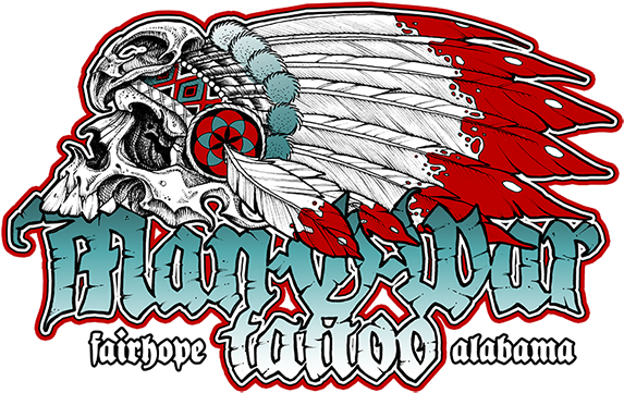 Man O' War Tattoo (700x375), Png Download
