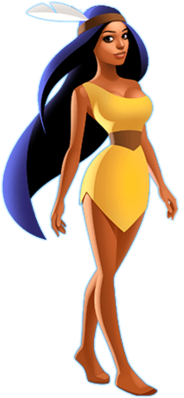 Pocahontas - Wikia (430x850), Png Download