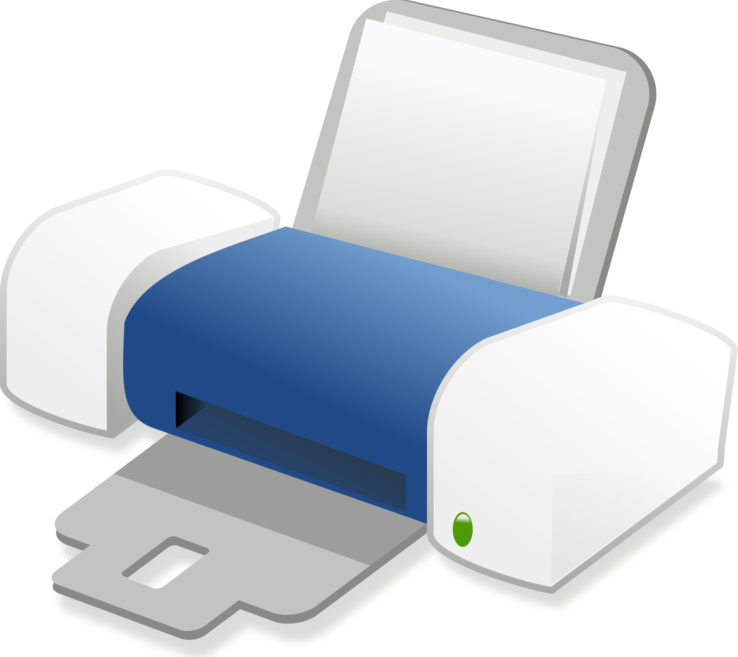 Png Image Information - Printer Clipart Png (2400x2135), Png Download