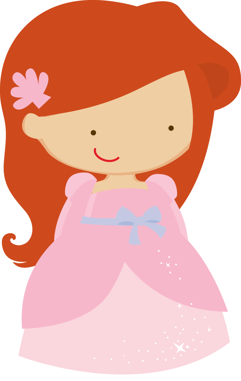 Princess Disney Cutes Ii - Princesa Caricaturas Png (969x1530), Png Download