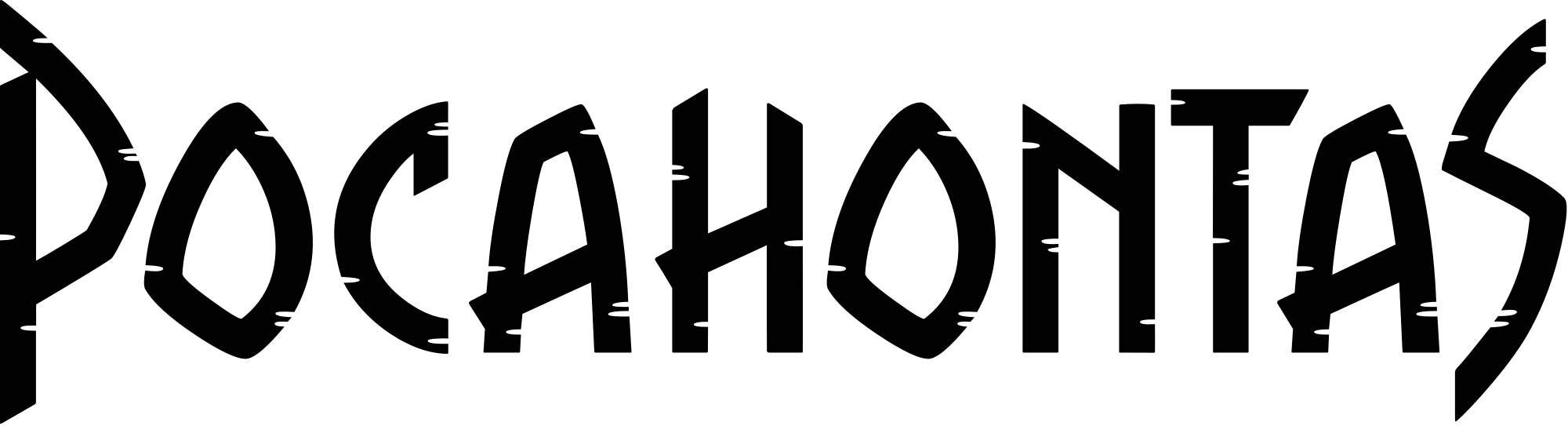 Open - Pocahontas Logo Png (2000x543), Png Download