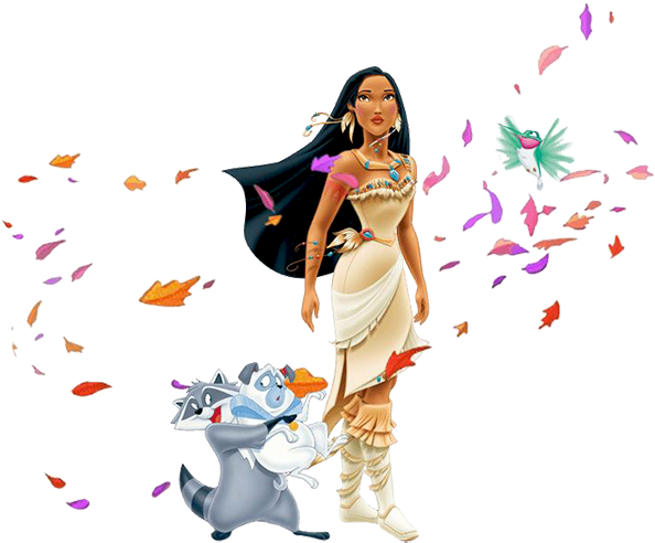 She Is A Powhatan Native American, And She Is The First - Disney Princess Pocahontas Png (600x509), Png Download