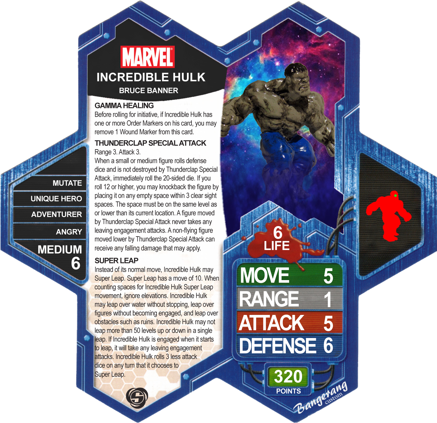The Book Of Incredible Hulk - Heroscape Pyro (1462x1439), Png Download