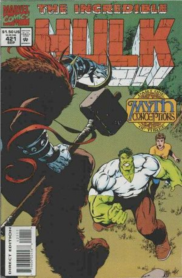 Купете Comics 1994-09 The Incredible Hulk - Marvel Comics The Incredible Hulk Covers (950x950), Png Download